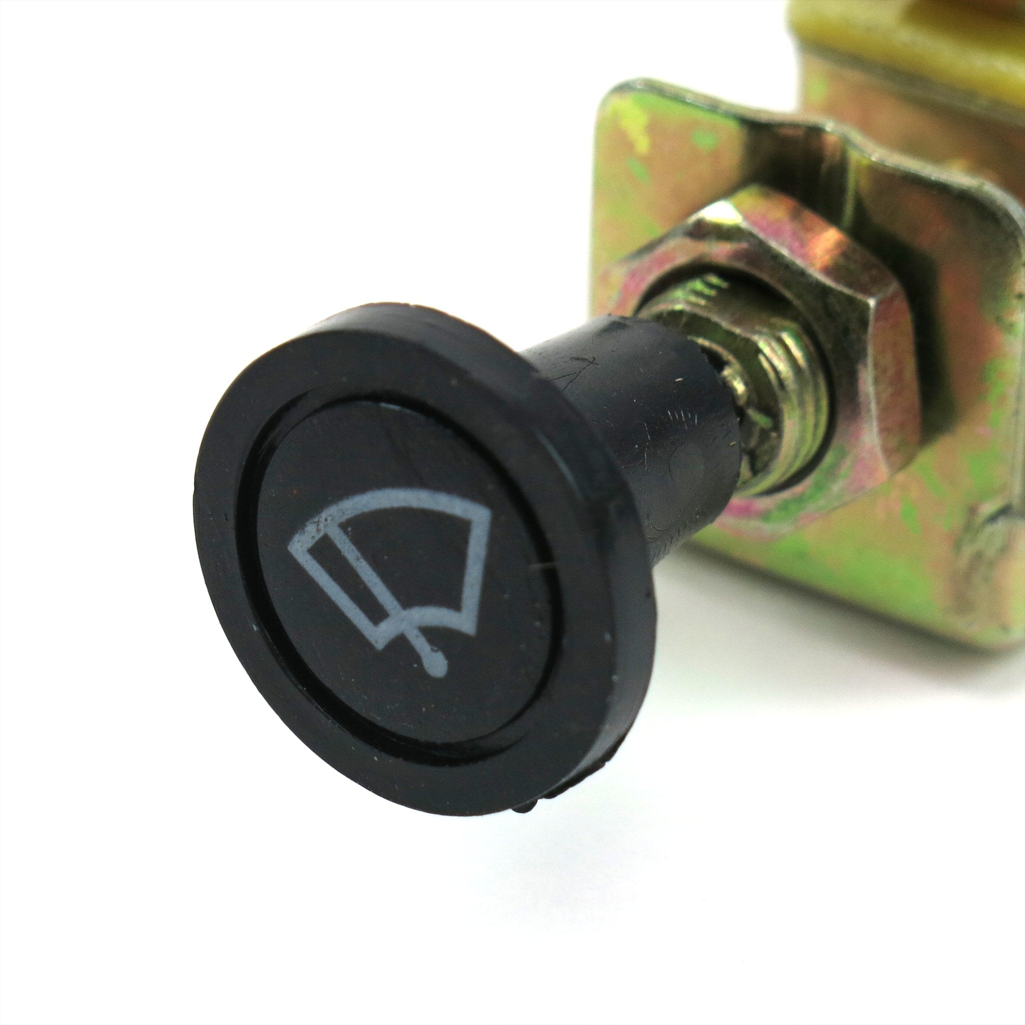 Universal Windshield Motor Wiper Switch w/ Black Knob 3 Position Speed Hot Rod