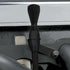 Black Engine Oil Dipstick Chevy SBC 1980 and Later Stainless Steel - Twist Lock