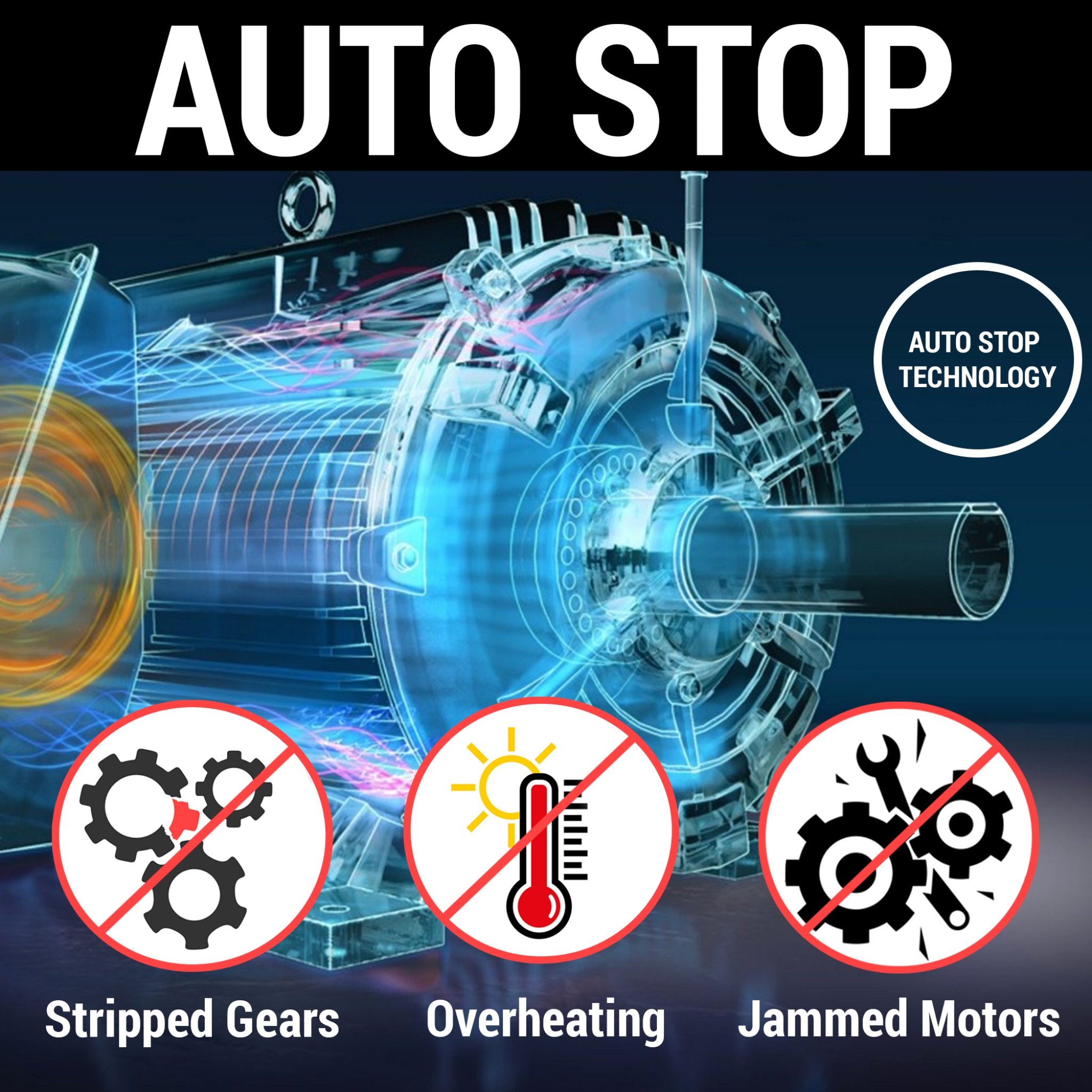 Módulos de control de motores reversibles de 12 V