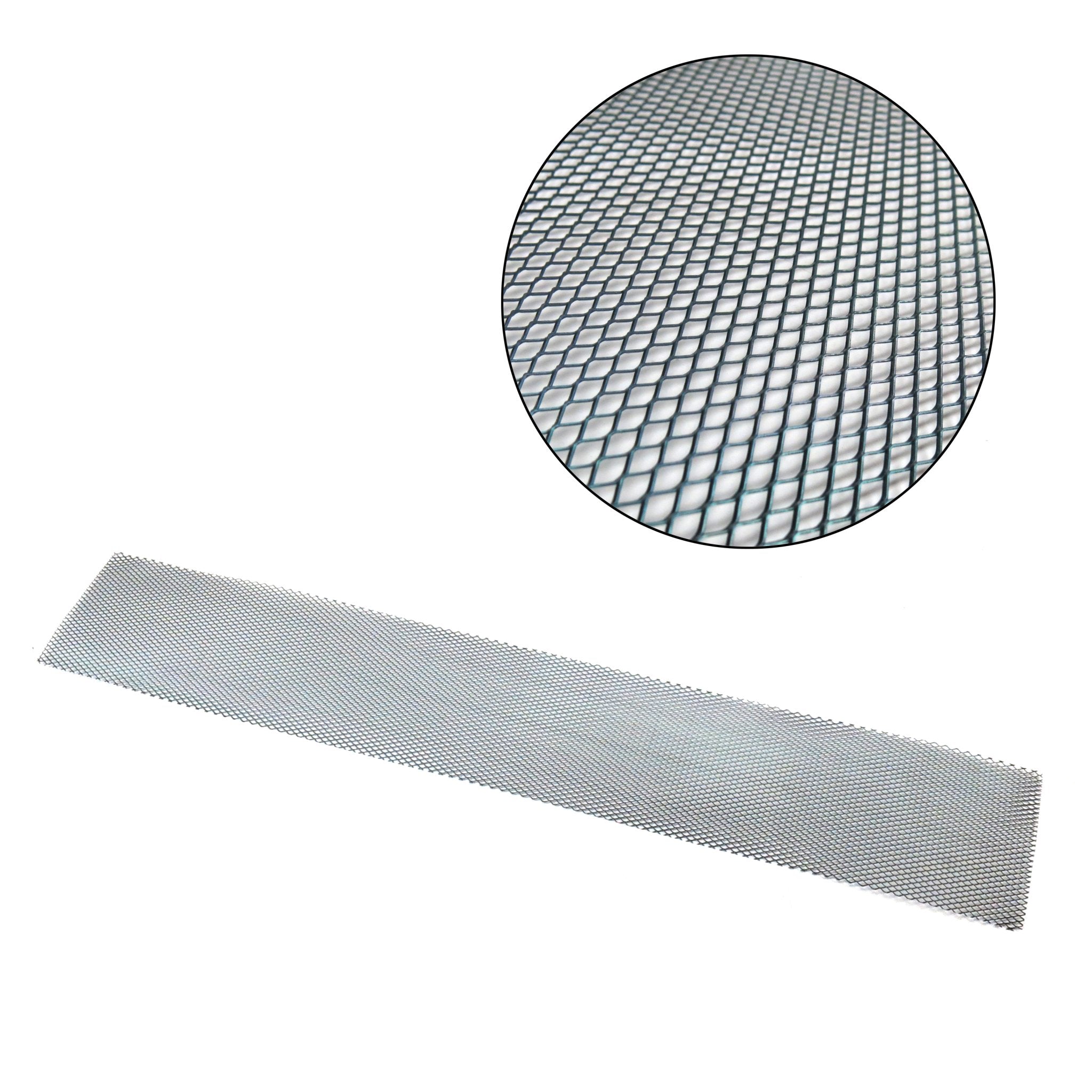 8"x48" Car/Truck Grille Mesh Sheet Universal Aluminum Diamond Grill Cover