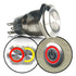Brushed Billet Metal Push Buttons