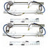 1901-1902 Isotta Fraschini Runabout 4 Door Flat Glass 12V Power Window Conversion Kit with One Touch Billet Crank Switches