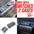 2 Door 12V Electric Power Window Conversion Kit 3 Illuminated Switches Universal