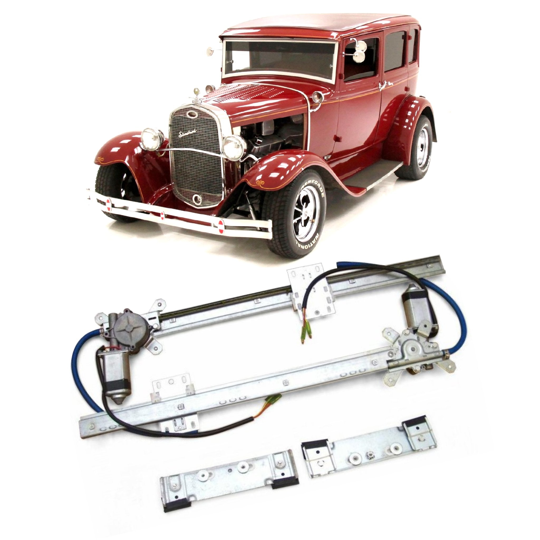 Power Window Kit 1931 Model A Sedan Tudor Fordor Standard Deluxe A-400 Murray