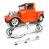 Flat Glass 12V Power Window Conversion Kit for 1929 Model A Pickup - Flatback