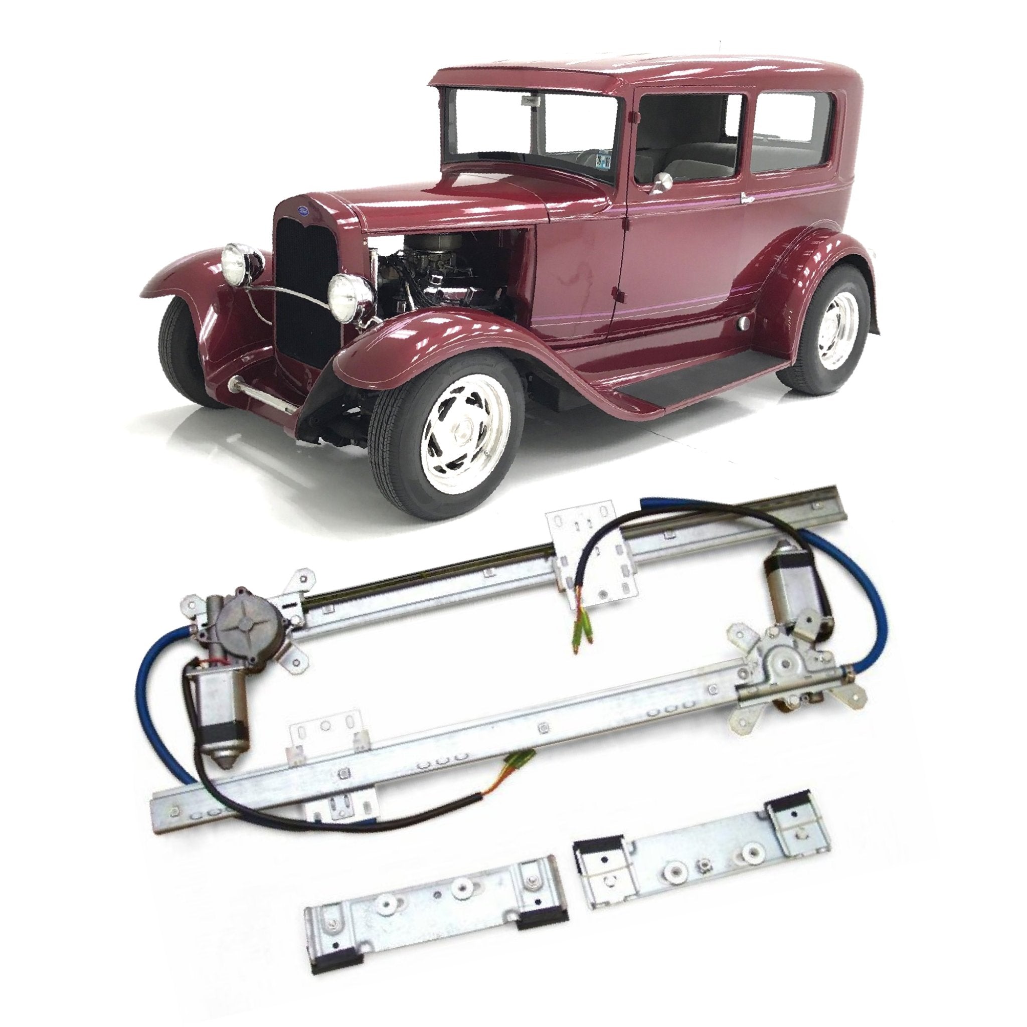 Power Window Kit 1930 Model A Sedan Tudor Fordor Standard Deluxe A-400 Murray