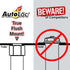 AM FM HD Radio Car Truck Automatic Power Antenna Flush Mount Aerial Mast 12 Volt