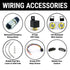1949-2002 Morgan 4/4 50lb Remote Shaved Door Popper Pop Kit Keyless Entry Handle