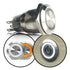Brushed Billet Metal Push Buttons