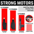 Motor resistente de 12 voltios del actuador compacto de la cerradura de puerta de coche de 2 alambres 13 libras de poder 12V