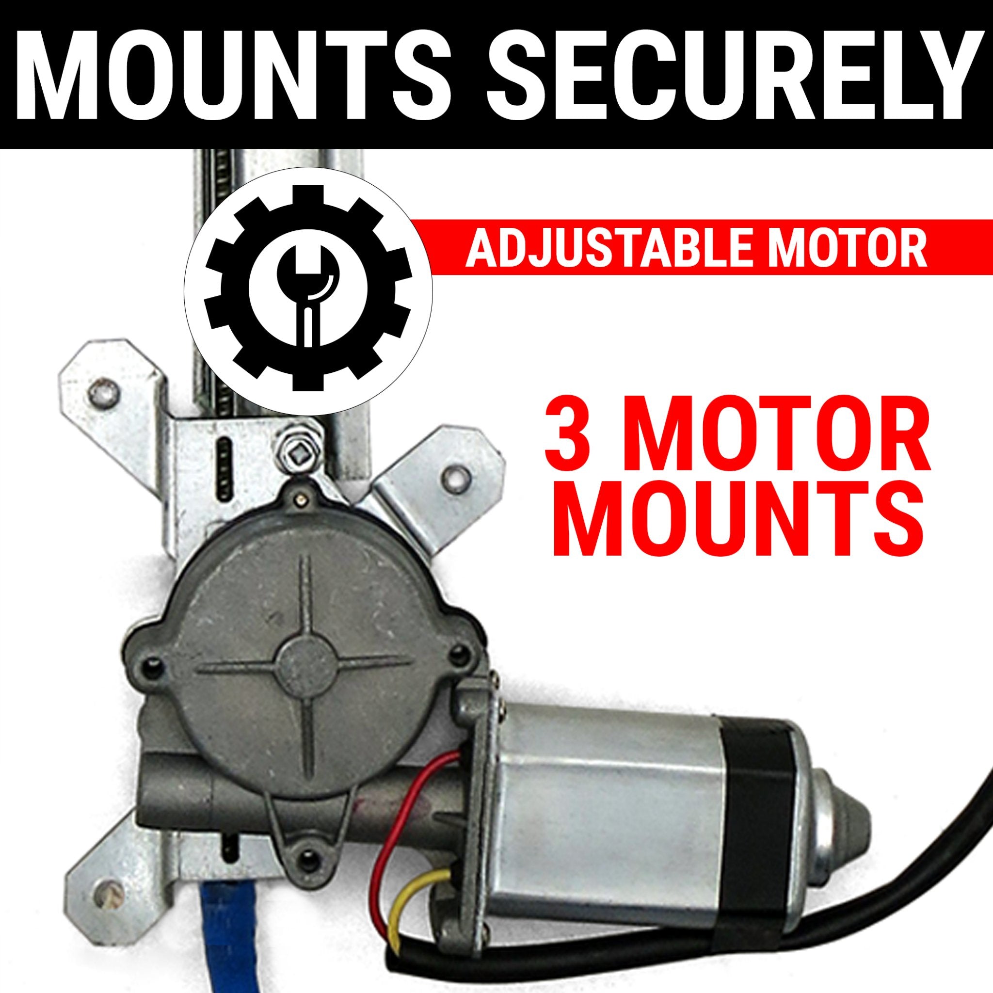 1967-1969 Dodge Dart 4 Door Power Window Kit Flat Glass With Switches & Wiring Harness, GT, 270, Custom, GTS, Swinger, 340