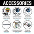 2011-2013 Ford Transit Connect 4 Door Power Window Kit, XLT, Electric, XL, Premium
