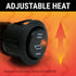 Universal 12V Car Heated Seat Kit 2 Carbon Fiber Elements - Warms 1 Seat & Back