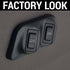 Dual 2 Rocker Switch Case Bezel Panel Car Truck Driver Power Door Locks Windows