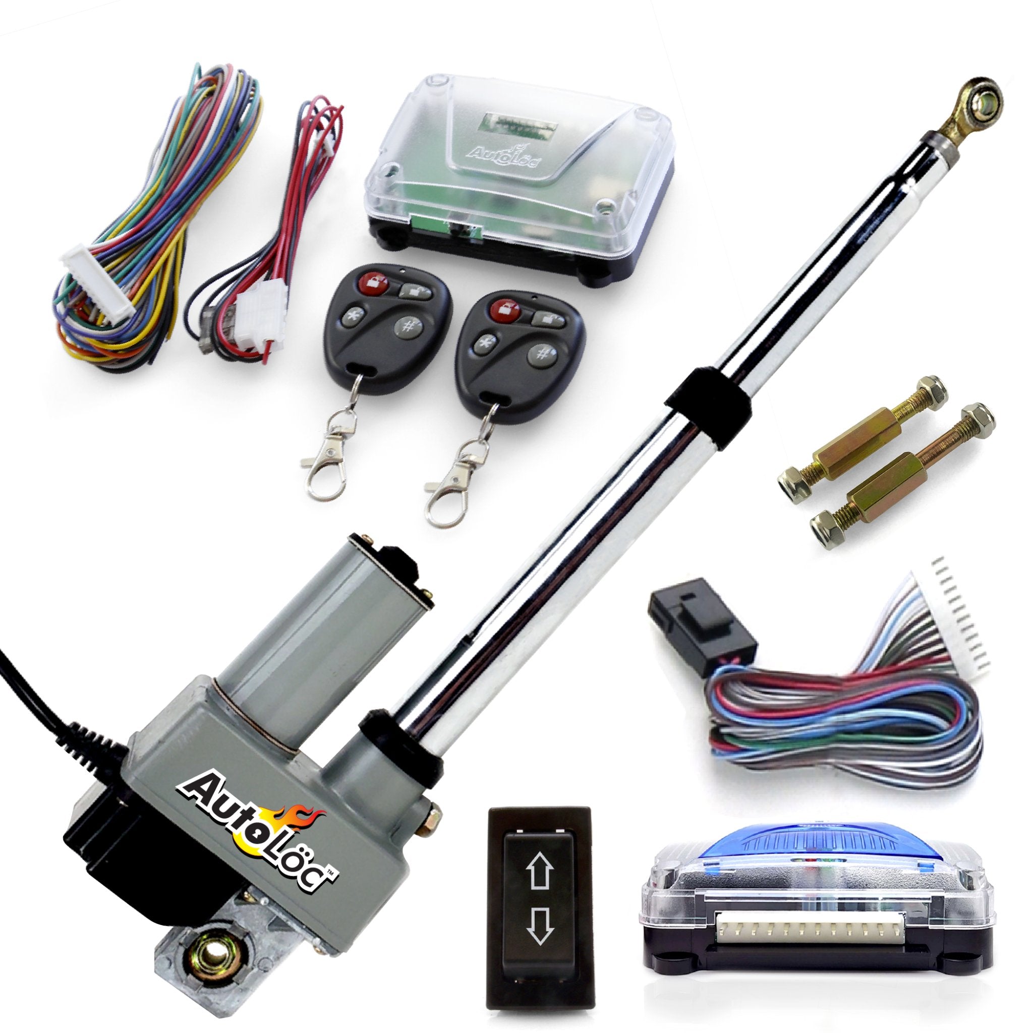 Kit de cubierta de lona con control remoto de 12 V con módulo de control de motor programable