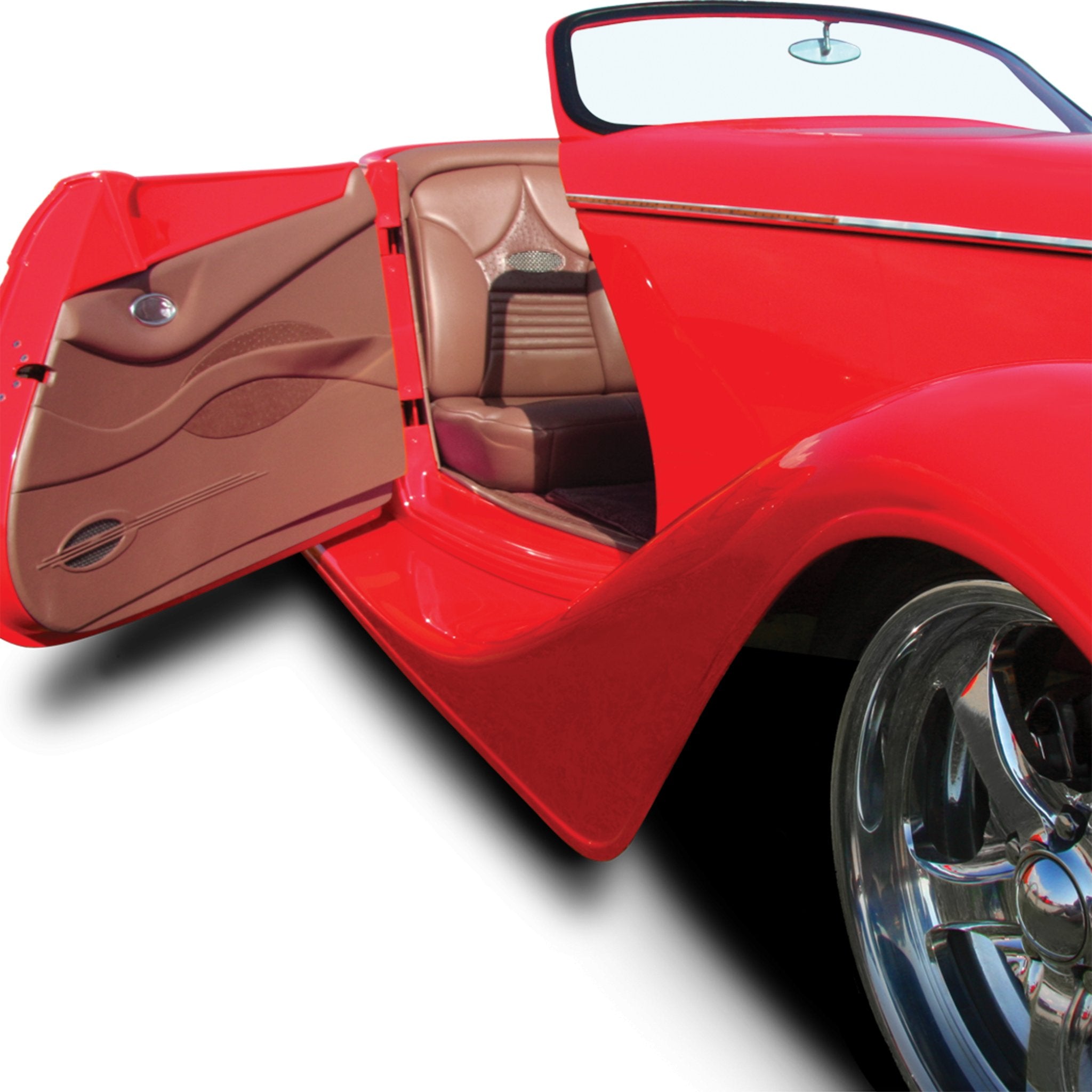 1926-1930 Chrysler Imperial 2 Door Automated Power Suicide Hidden Hinge Kit w/ Latches 12V Motor & Switches