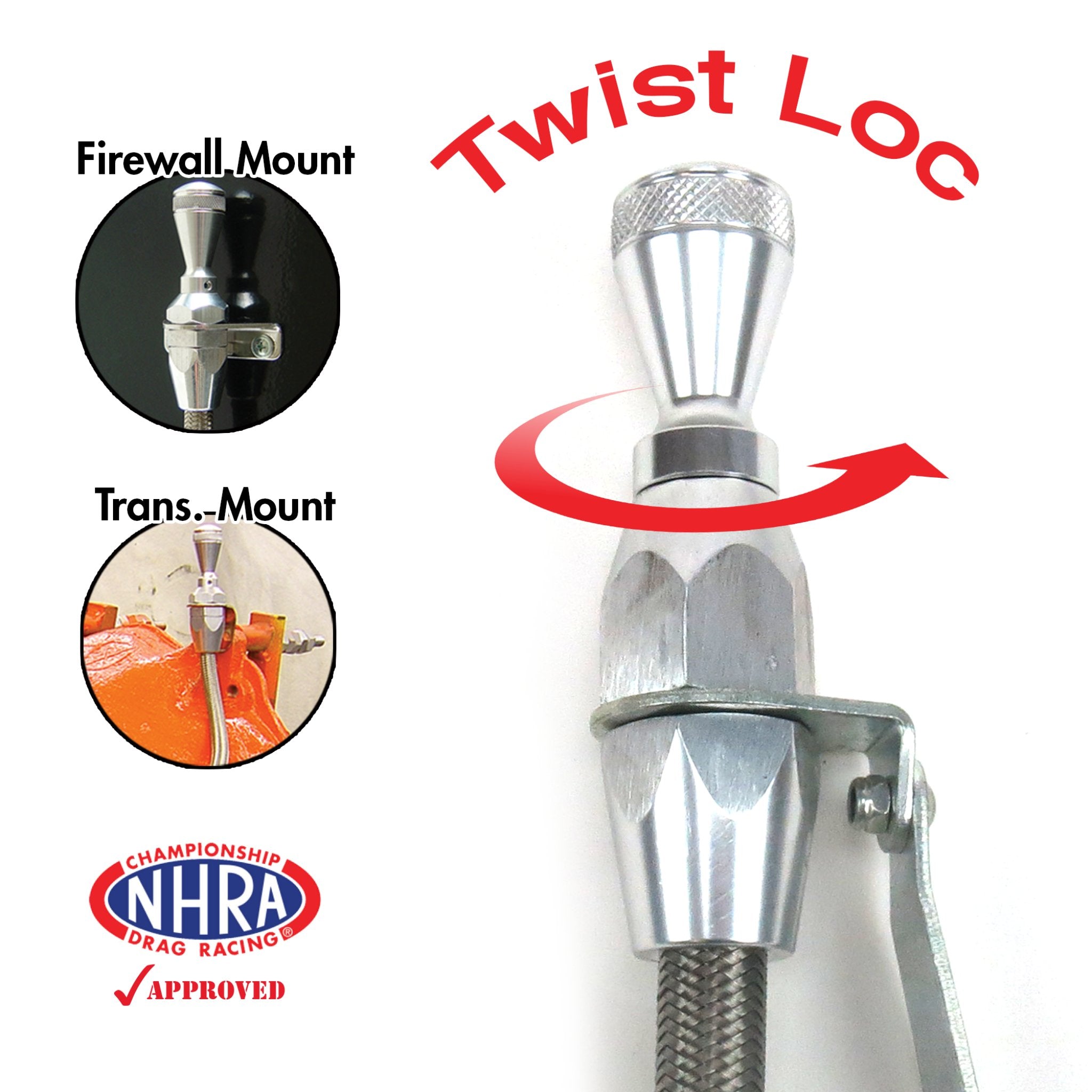 Billet Transmission Dipstick Dual Mount fits C6 700-R4 GM350/400 4L60E AOD 904