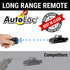 Autoloc 8 Channel Remote Control Keyless Entry System 2 Key Fob Lock Unlock Door