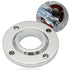 Chrome Billet Steering Column Split Swivel Floor Mount for 1 3/4, 2", & 2 1/4"