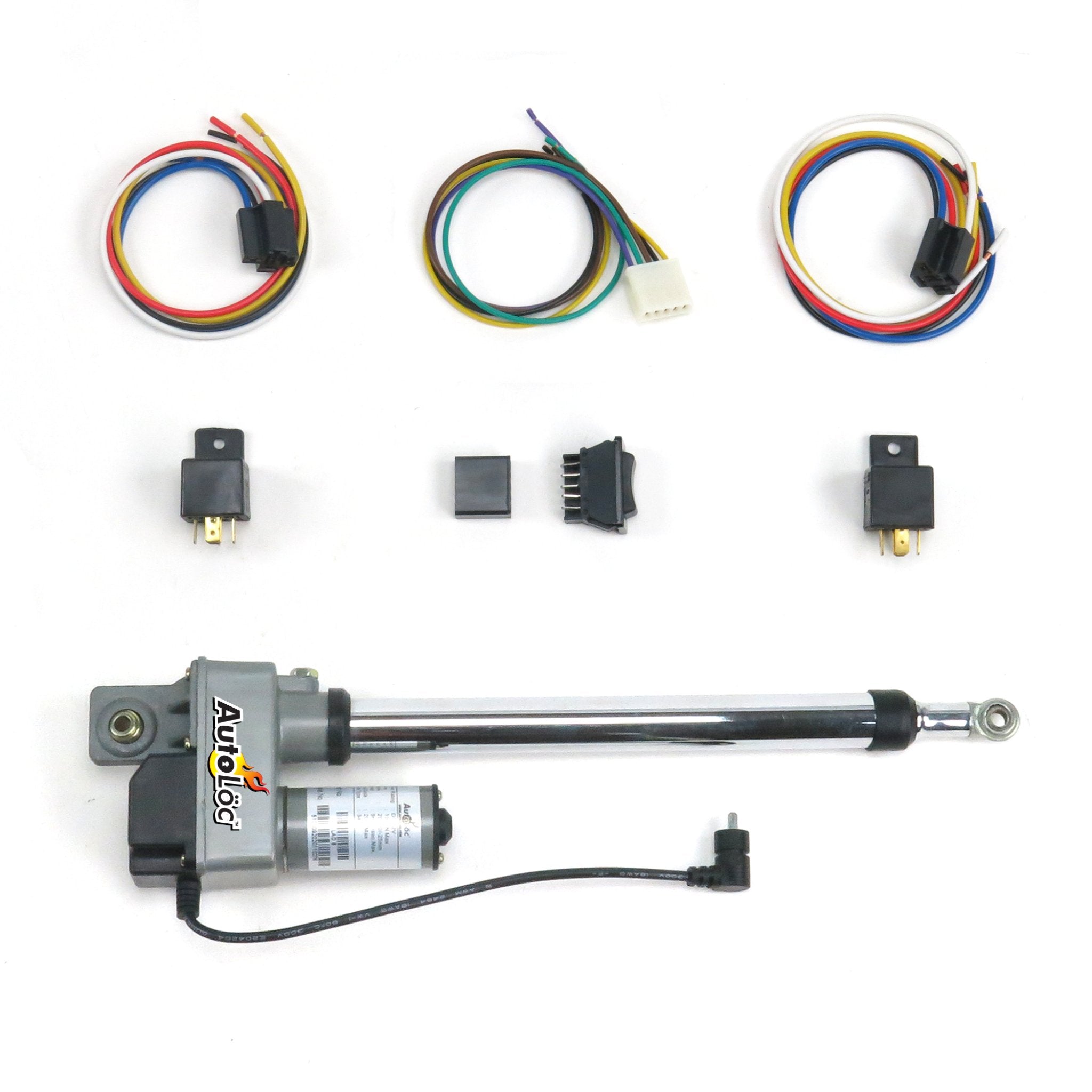 Kit de bisagra eléctrica para coche automatizada de 12V de una sola puerta, escotilla o capó para maletero de ala de gaviota Lambo