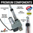 Heavy Duty 12V Adjustable Linear Actuator Electric Motor 200lbs Lift