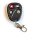 4 Button 8 Channel Remote with Key Chain for AUTKL800BT Keyless Entry System