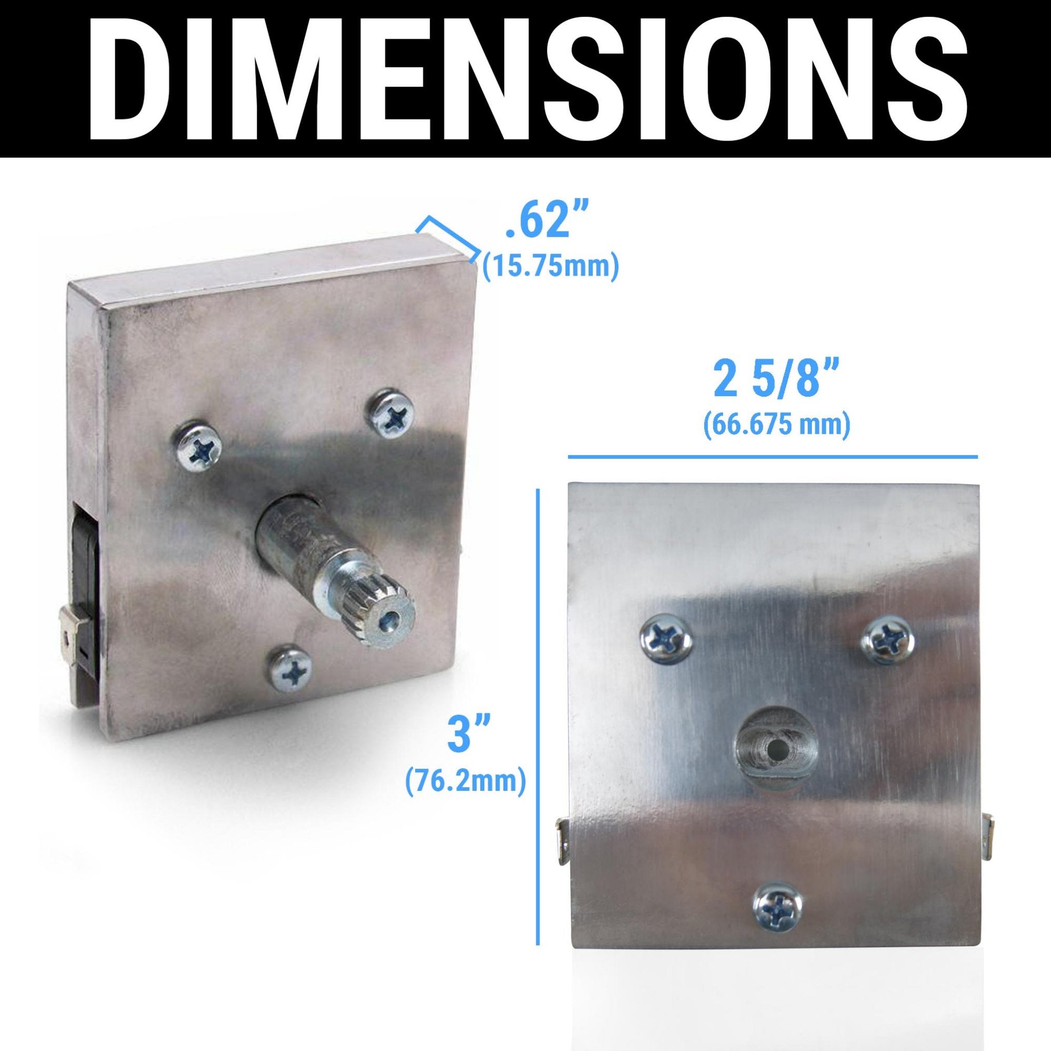 1932-1940 Ford Model 40 A Power Window Motor Manual OE Crank Handle Conversion Switch, Model 40 A