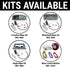 Power Windshield Wiper Kit Tubes & Adaptor Kit