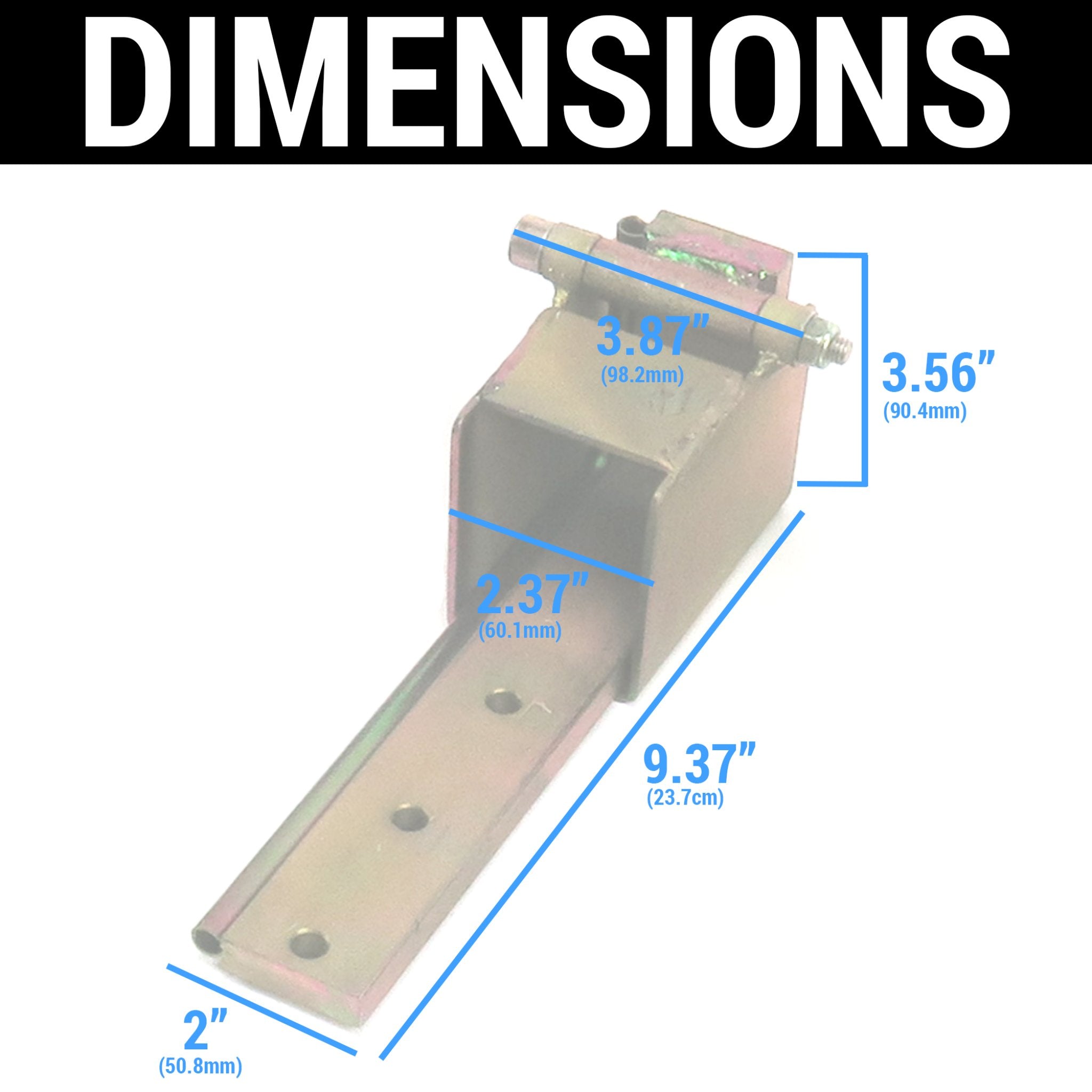 1973-1994 Zil ZIL-119 / 3207 2 Door Heavy Duty Suicide Hidden Hinge Kit w/ Bear Claw Latches & Install Plates