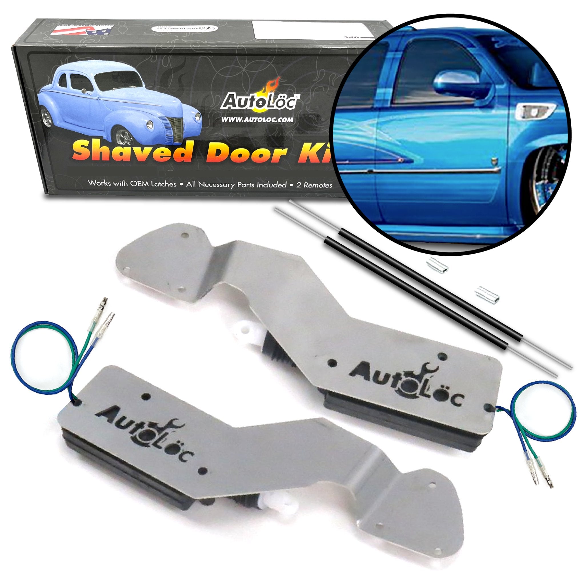 Bolt-On Shave Door Kit 01-06 Tahoe/Suburban/Yukon/Escalade Heavy-Duty Actuators