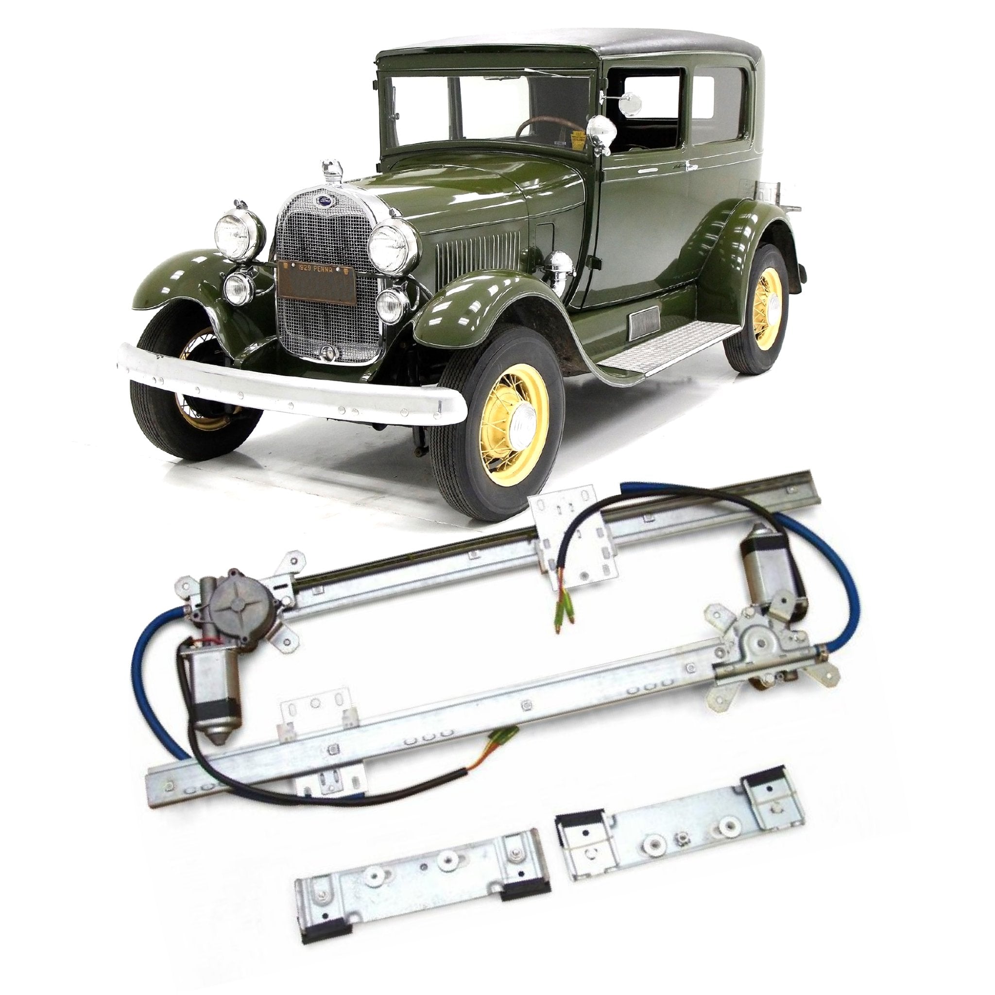 Power Window Kit 1929 Model A Sedan Tudor Fordor Standard Deluxe A-400 Murray