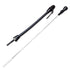 Black Engine Oil Dipstick Chevy SBC 1980 and Later Stainless Steel - Twist Lock