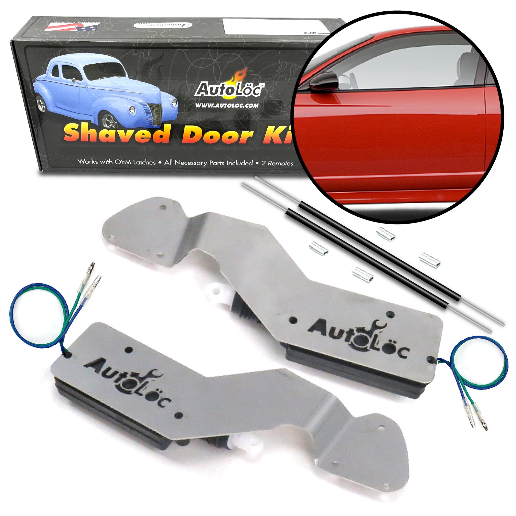 Bolt-On Shave Door Kit for 94-02 Camaro/Firebird 00-06 Monte Carlo HD Actuators