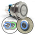 Brushed Billet Metal Push Buttons