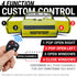 Universal Fit 4 Function 35lb Remote Shaved Door Kit w/ 12” Cable Looms & Relays