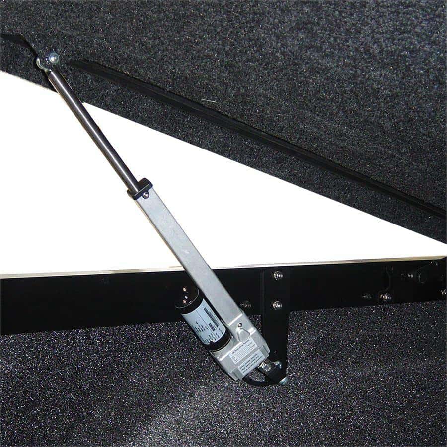 Linear Actuator Installed in Trunk Tonneau Cover Opener