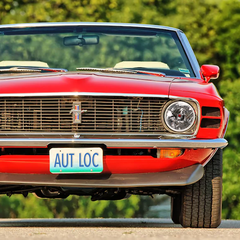 AutoLoc Tri-Bar Headlight Installed on a Mustang