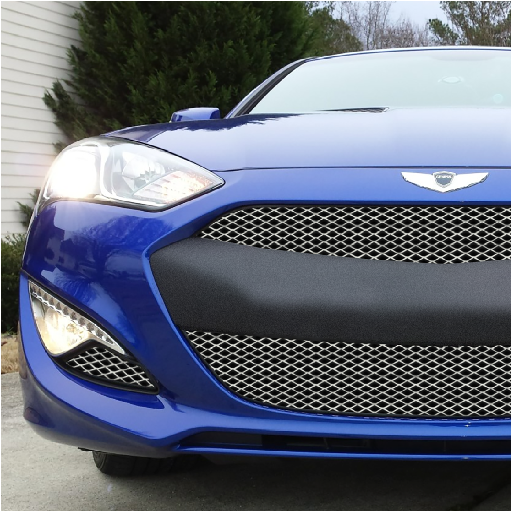 Metal Grill Mesh Installed on Front