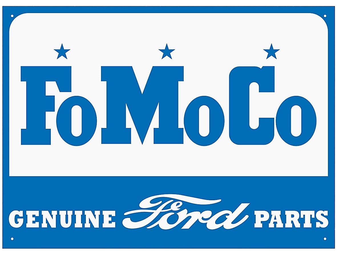 FoMoCo Genuine Ford Parts Logo