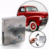 Electric Power Window Crank Handle Switch Billet Aluminum 1939-1949 Chevrolet
