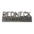 Emblema de guardabarros de edición Redneck de Metal cromado, insignia para coche, camión, portón trasero, maletero