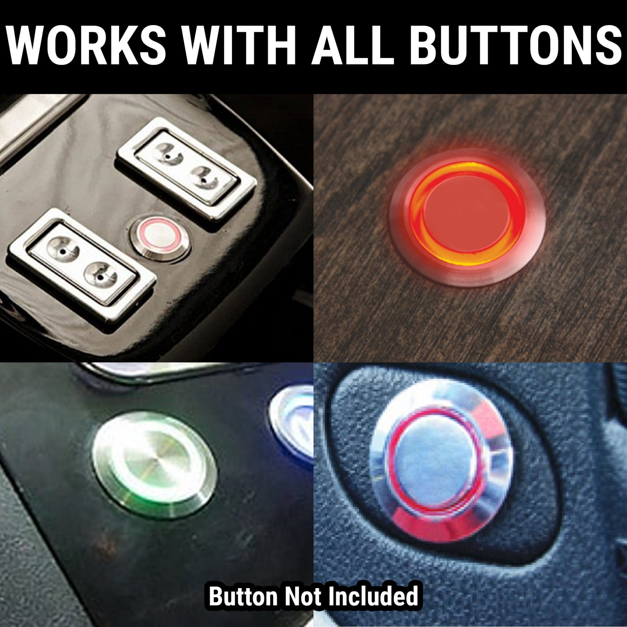 Kit de botón pulsador del módulo de control bajo/alto de encendido/apagado del limpiaparabrisas eléctrico de 3 posiciones