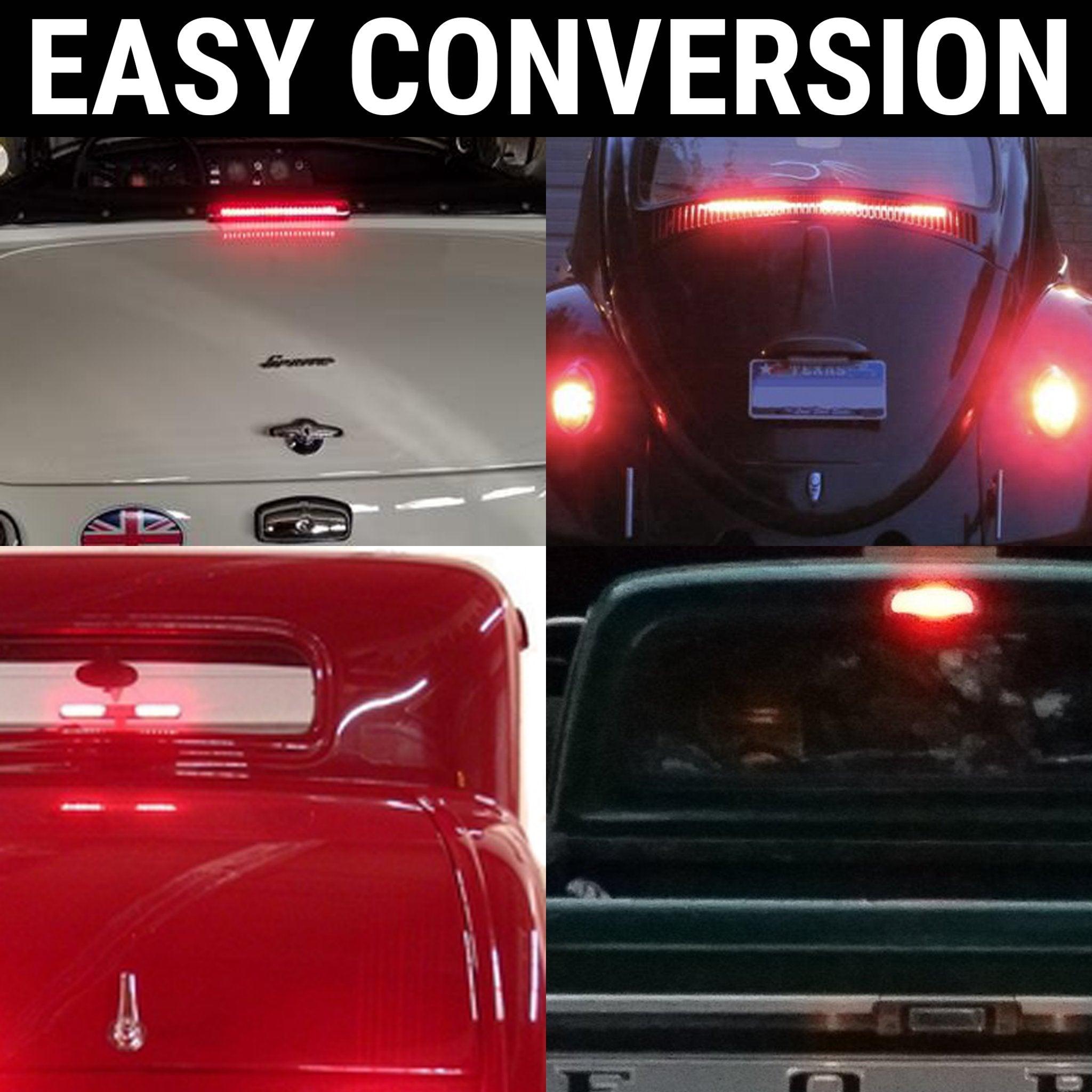 Brake Tail Light Conversion Control Module Kit to Brake Lights with Turn Signals
