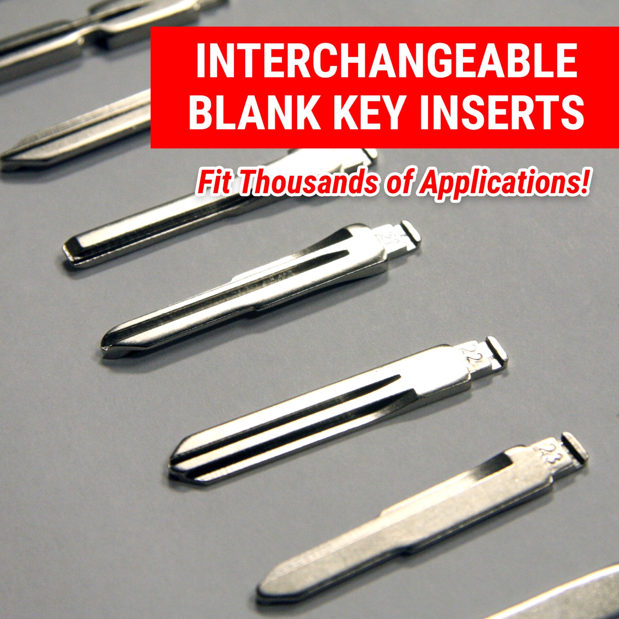Replacement Flip Key Blank for Switch Blade - Universal - KEY BLANK ONLY