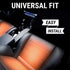 Universal 12V Car Heated Seat Kit 2 Carbon Fiber Elements - Warms 1 Seat & Back