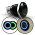 Black Anodized Metal Push Buttons