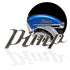 Insignia de emblema de guardabarros con letras de guión de coche "Pimp" de metal cromado, insignia para camión, Hot Rod