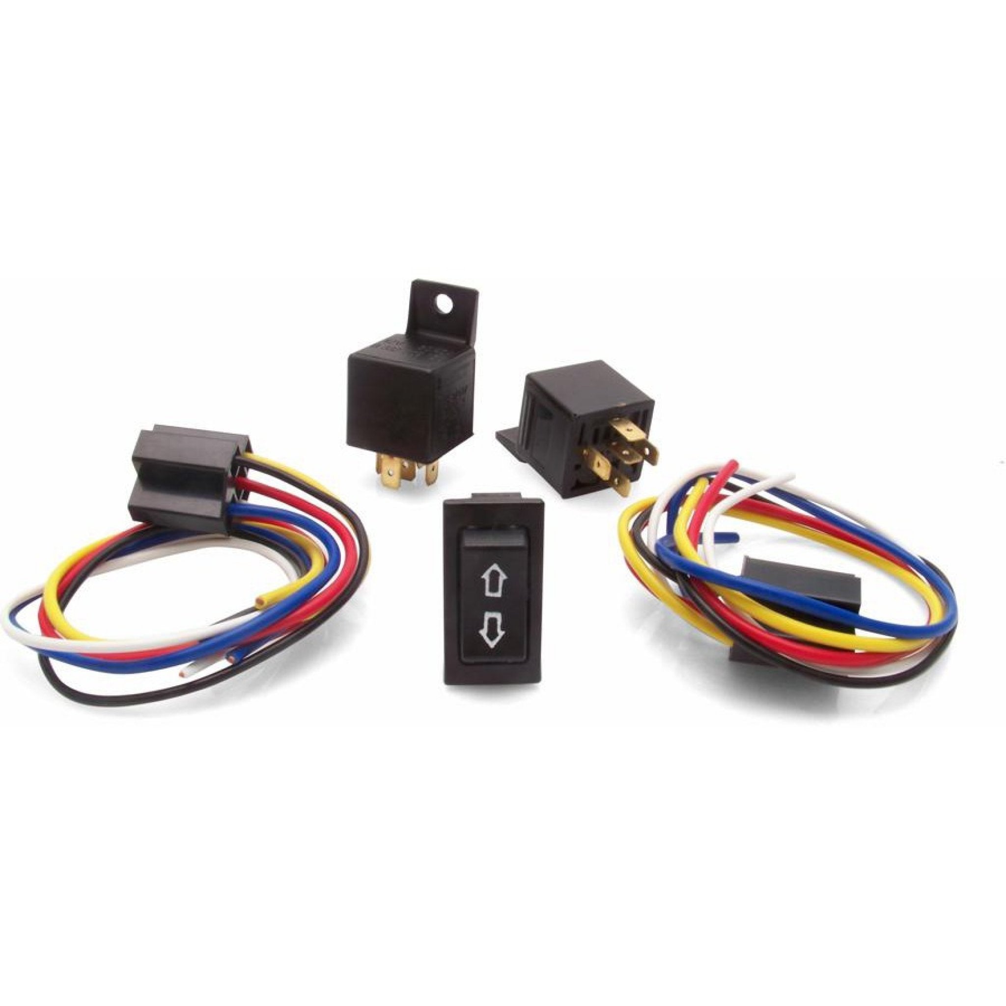 12V Linear Actuator Motor Rocker Switch Installation Kit w/ Wiring Harness Plug