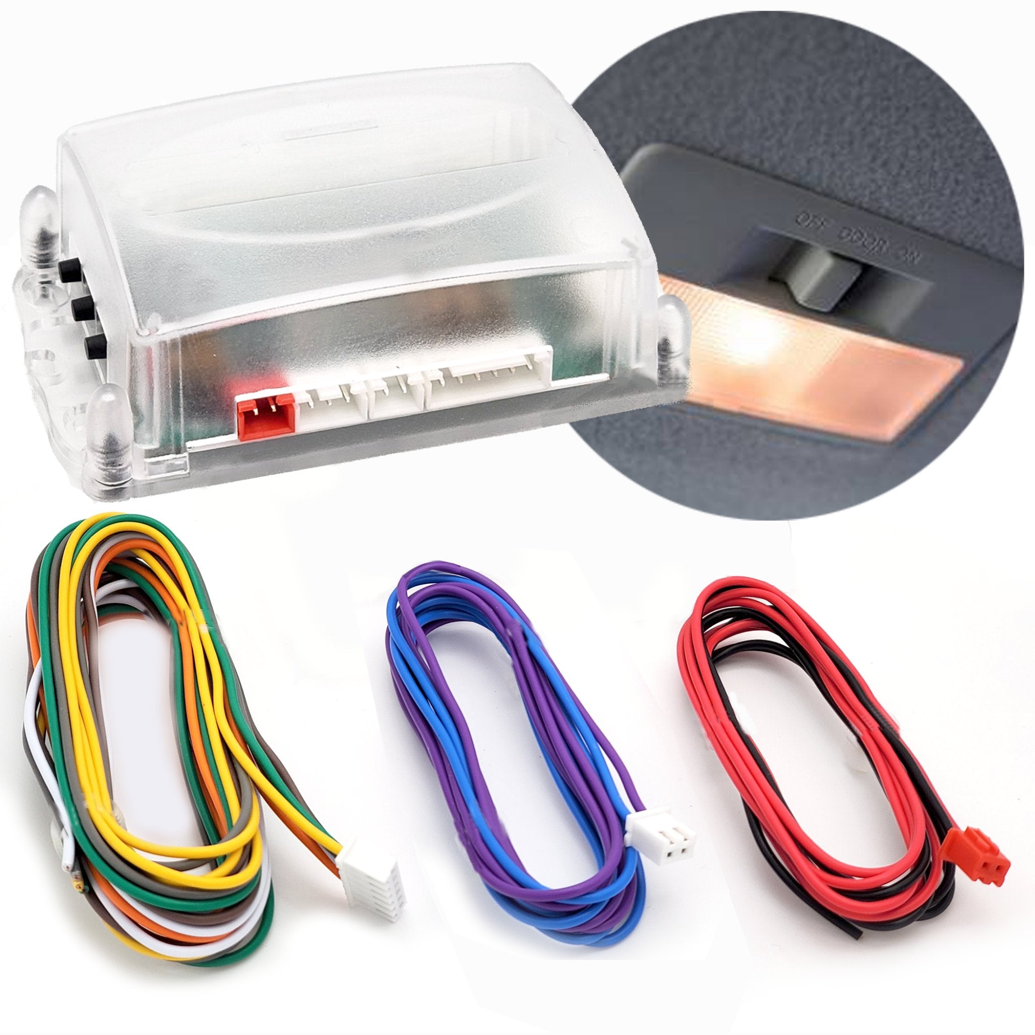 Automatic Car Truck Dome Light Turn Off Controller Module Kit w/ 30 Second Delay