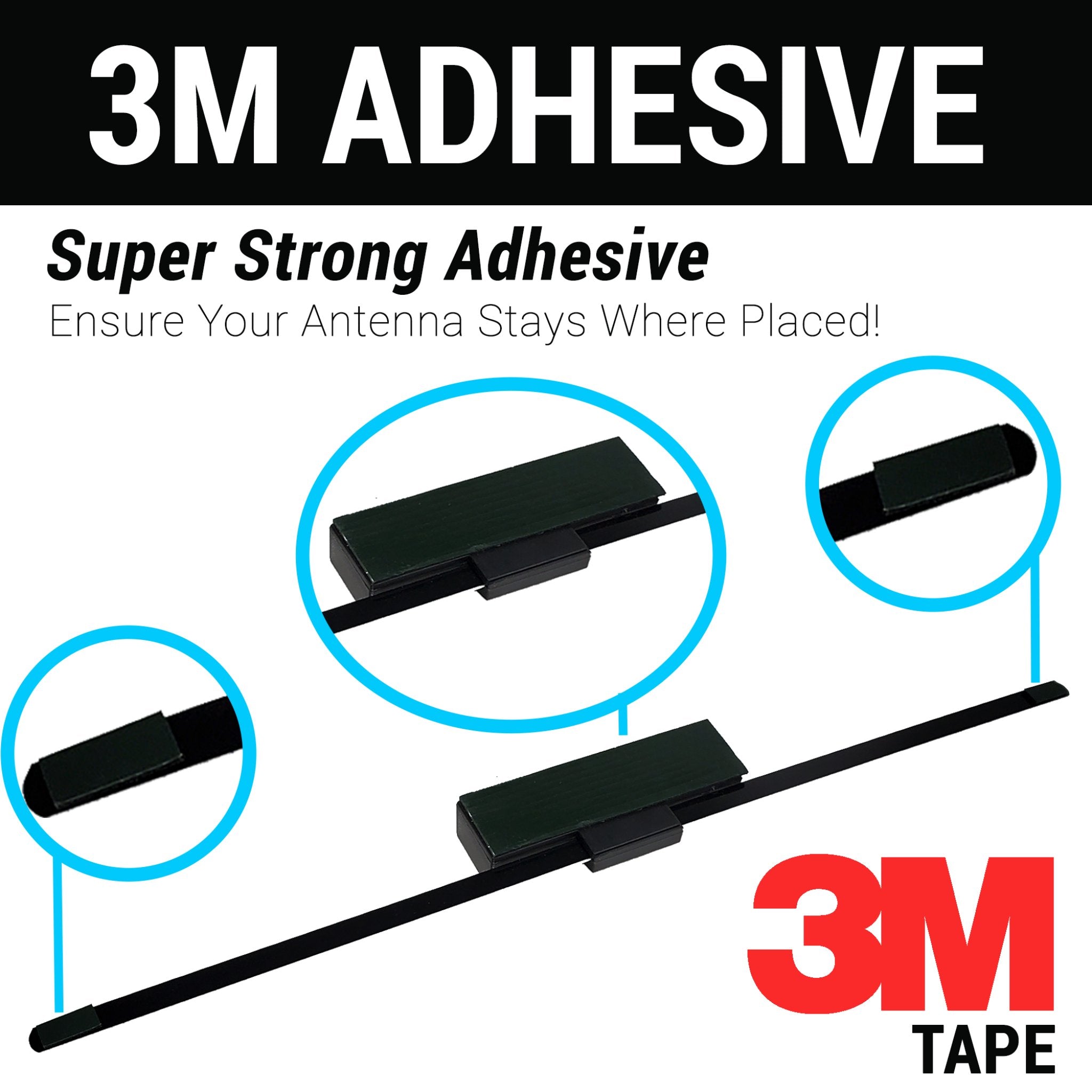 Universal Car Stereo Electronic Radio Hidden Antenna AM FM Amplified Truck Boat